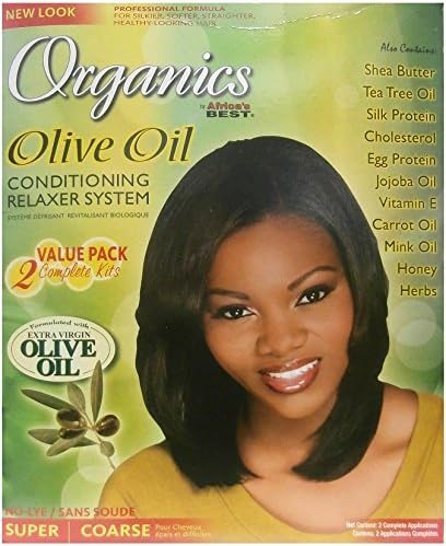 Africas Best Organics Olive Oil No Lye Conditioning Relaxer (Super / Regular)