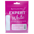 Disposable White Files For Short Nail File (10 Pcs) DFE-51 - STALEKS