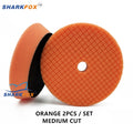 Sharkfox 3/5/6 inch (80mm/125mm/150mm) Car Sponge Polishing Discs Buffing Pads Kit For Car Polisher Buffer
