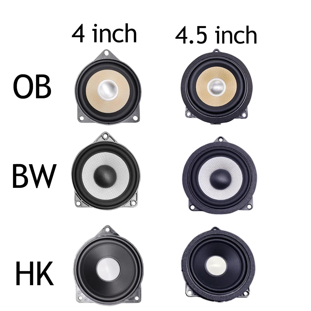 4.5 Inch Horn For BMW G20 G30 G01 F30 F48 F20 F34 3GT X1 X2 F23 Midrange Door Speakers Loudspeaker Audio Sound Music Stereo