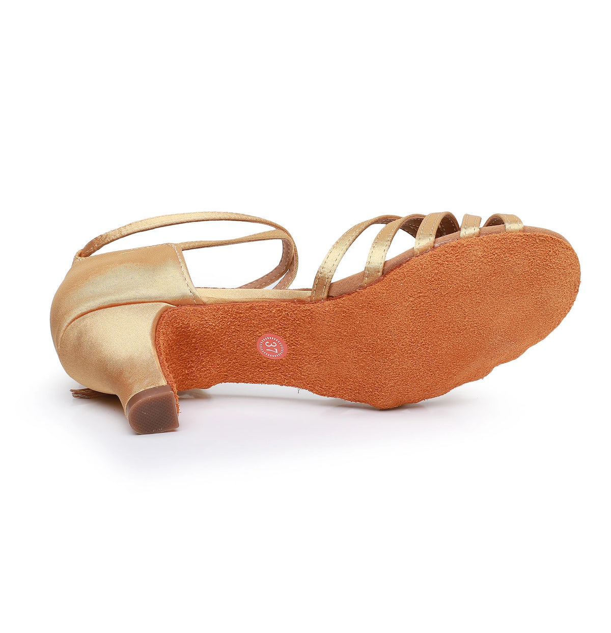 Ladies Ballroom Cha-Cha Tango Dancing Shoes Sandal Women's Classical Latin Dance Shoes Soft Suede Sole 5cm Medium Heel 3 Colors