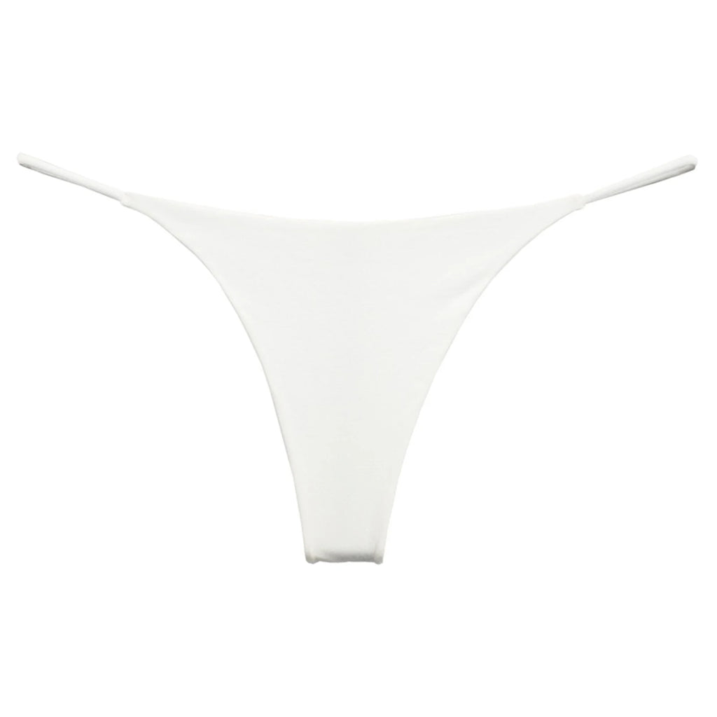 Womens Beach Sunbathing Bikini Panties Thongs Briefs Swimsuit  Low Rise Thong Bikini Bottom Underwear T-back Thongs Swimwear