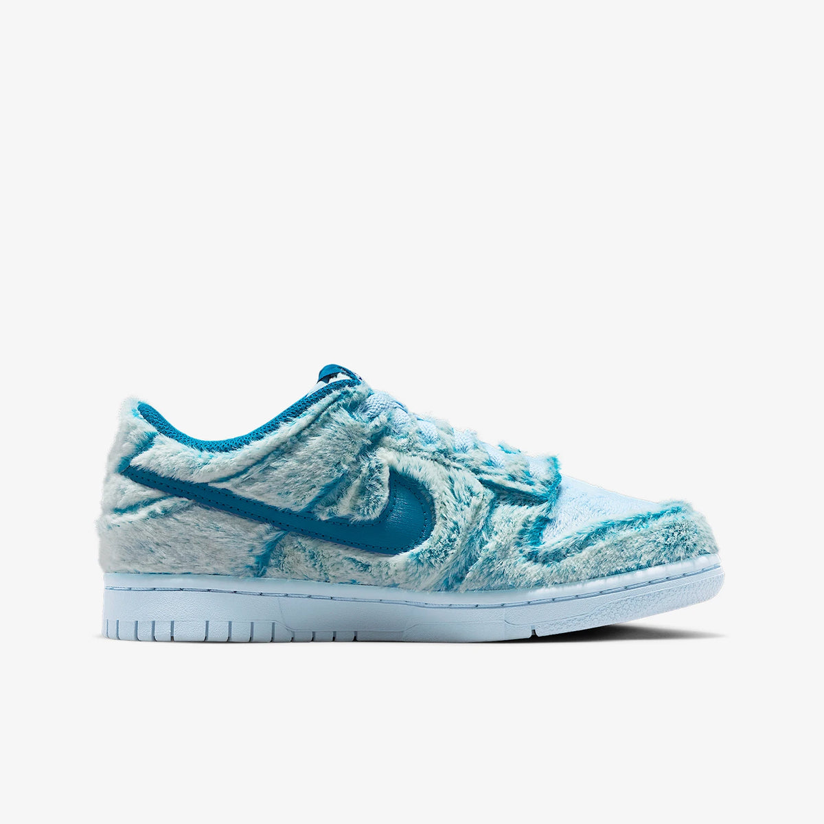 Nike genuine Dunk Low GS women's plush fashion sports shoes IM7171-301