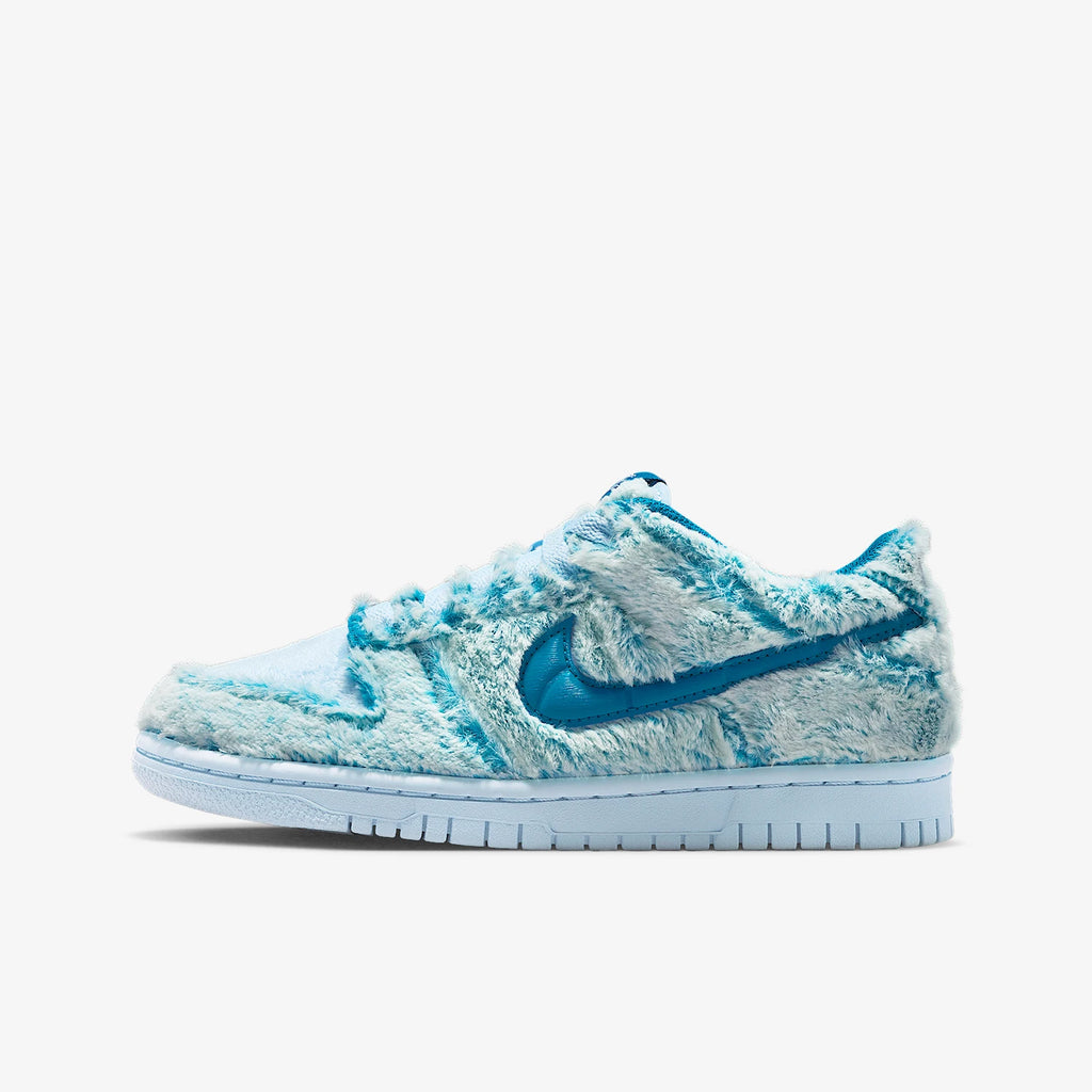 Nike genuine Dunk Low GS women's plush fashion sports shoes IM7171-301