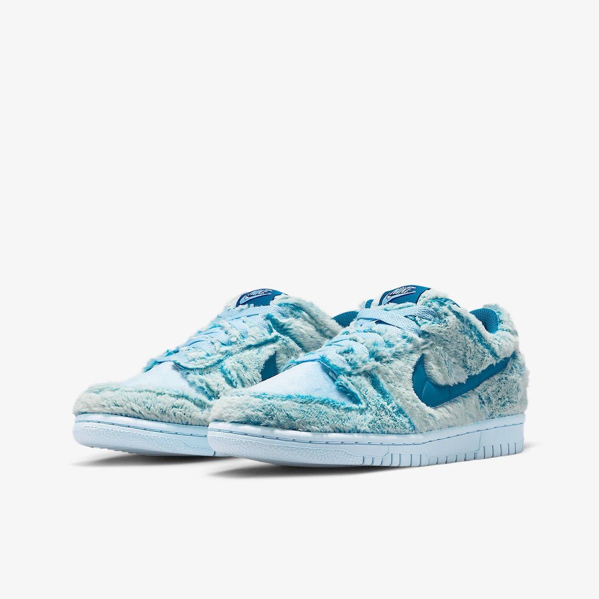 Nike genuine Dunk Low GS women's plush fashion sports shoes IM7171-301