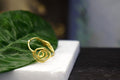 Real Twig Silver Ring, Handmade Nature Jewelry, Organic Botanical Band, Unique Gift for Nature Lovers, Gold or Sterling Silver 925